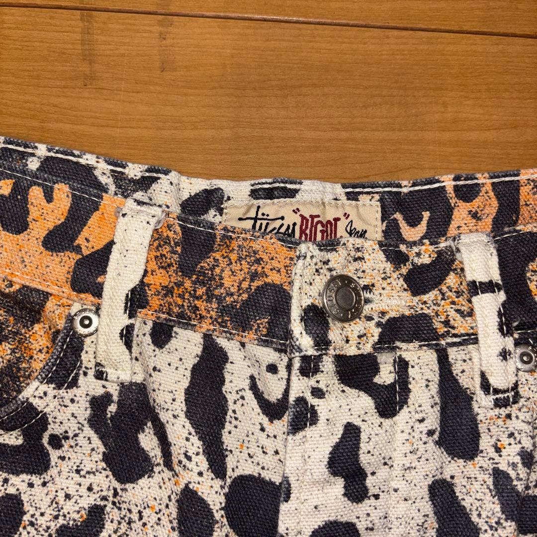 Stussy ヒョウ柄パンツ 29インチ