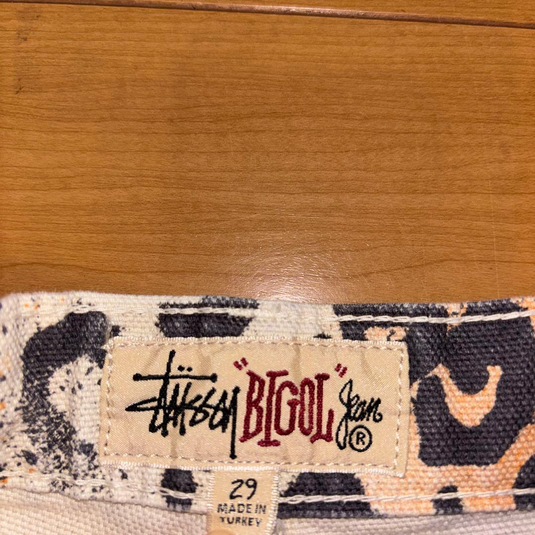 Stussy ヒョウ柄パンツ 29インチ