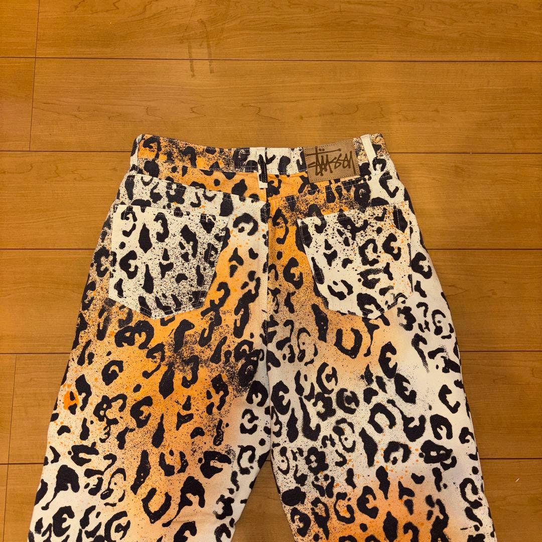 Stussy ヒョウ柄パンツ 29インチ