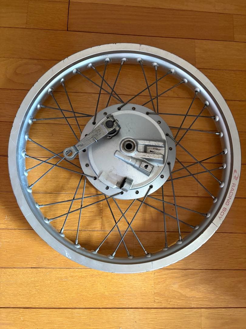 スポークホイール シルバー 使用感あり