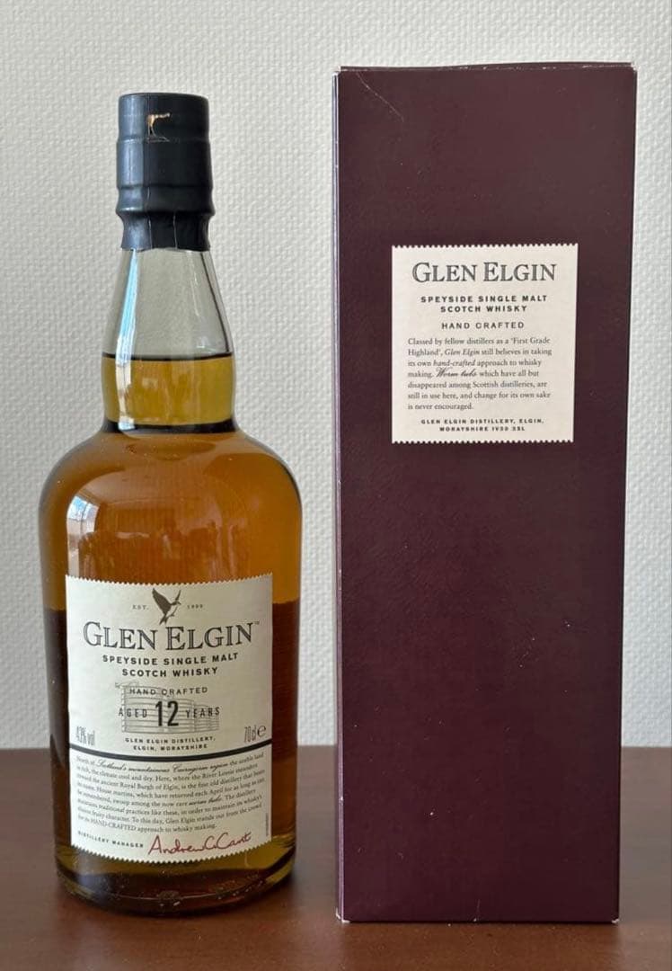 グレンエルギン12年Glen Elgin シングルモルトウイスキー 700ml