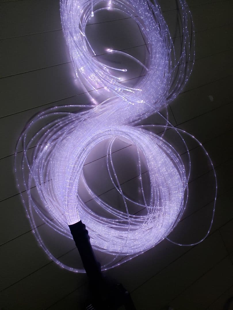 新品　光ファイバー　センサリープレイ　光の知育玩具　200cm ５０本　リモコン