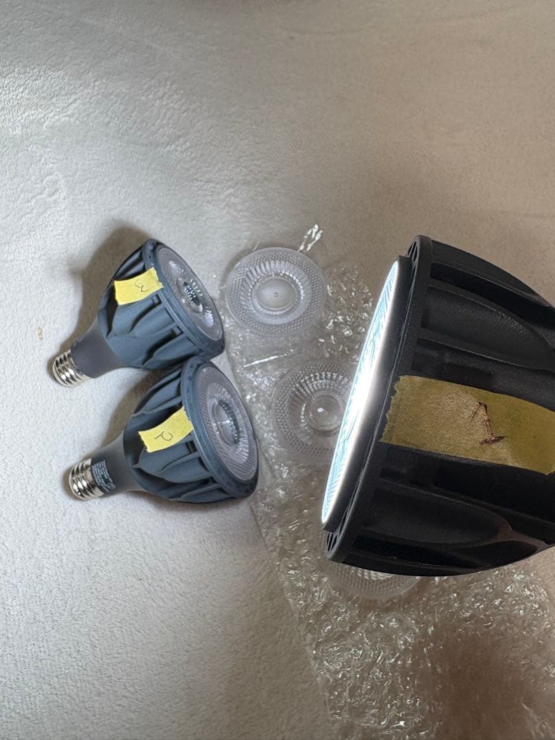 Helios Green ヘリオスグリーン　LED HG24ブラック　3ケセット