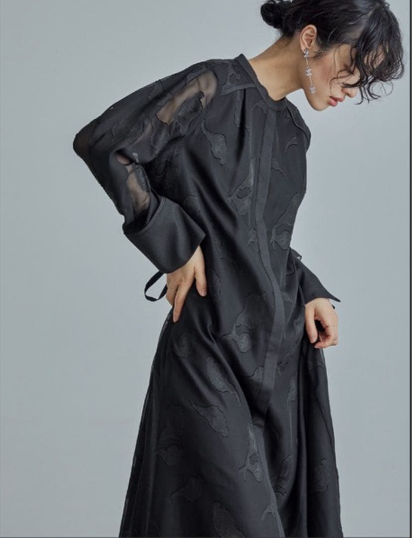 ニアナ【美品】オパールシャツワンピースパーティードレス M