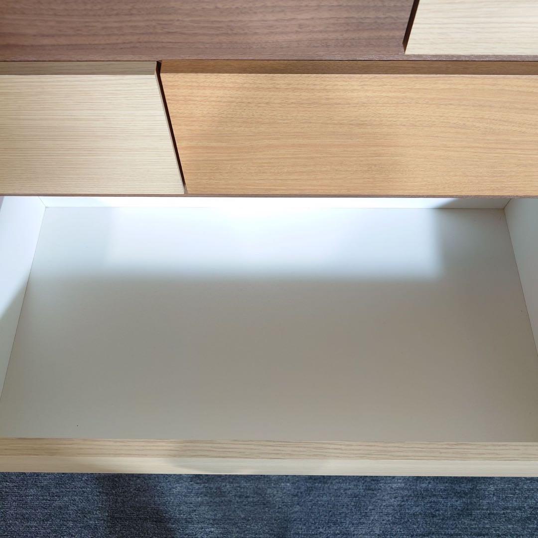 ニトリ チェスト KAREN2 幅80cm 6段 箪笥 衣類収納 家具 B093