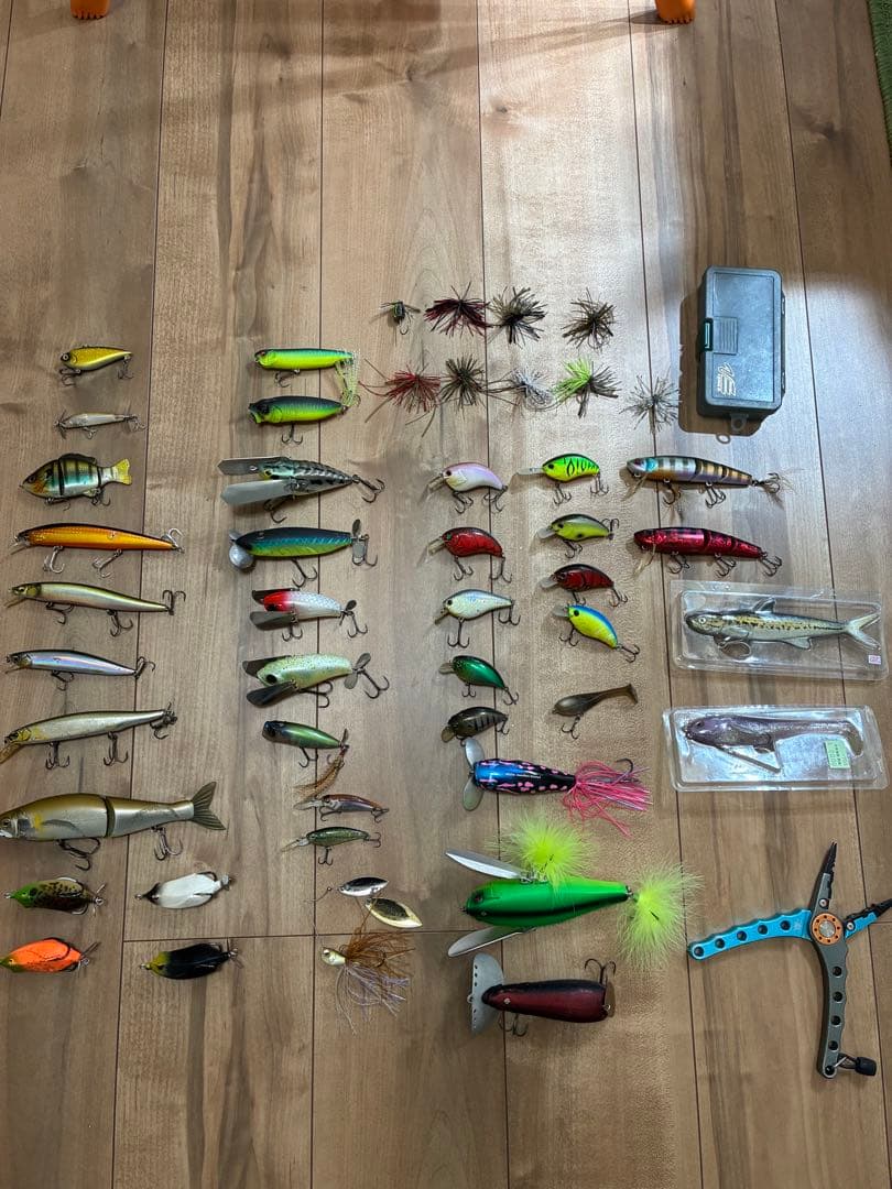 バス釣り引退セット　ルアー　ジグ