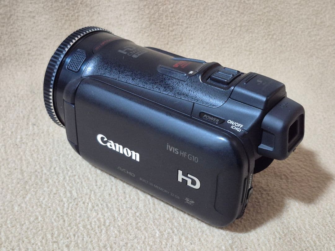 Canon iVIS HF G10 (+純正バッテリーBP-827D)