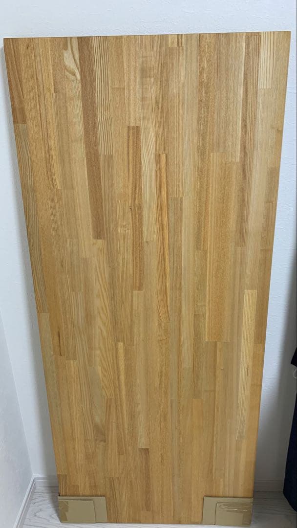 タモ集成材　デスク天板