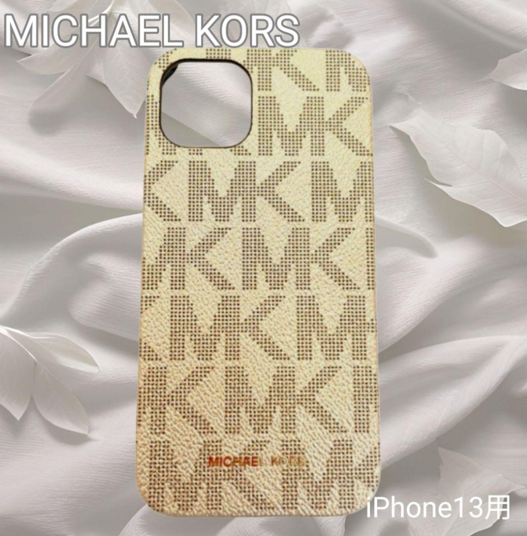 iPhone13 マイケルコース スマホケース ローズ MICHAEL KORS