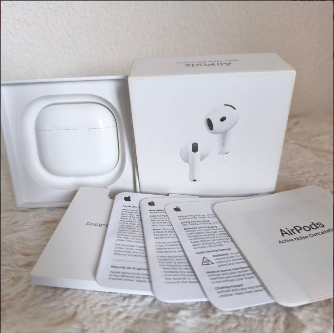 Apple AirPods 4 ANC アクティブノイズキャンセリング搭載