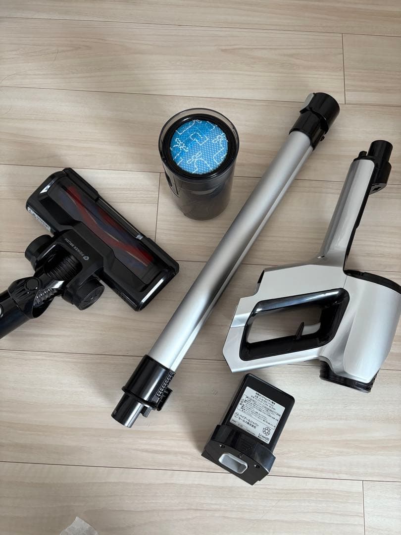 LEDライト付きキャニスター掃除機