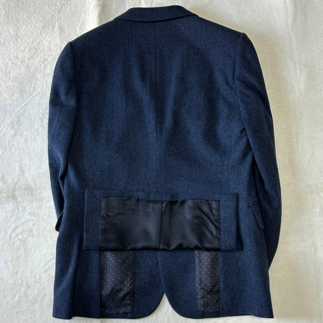 美品 現行タグ ポールスミス ヘリンボーンツイードウール テーラードジャケットM