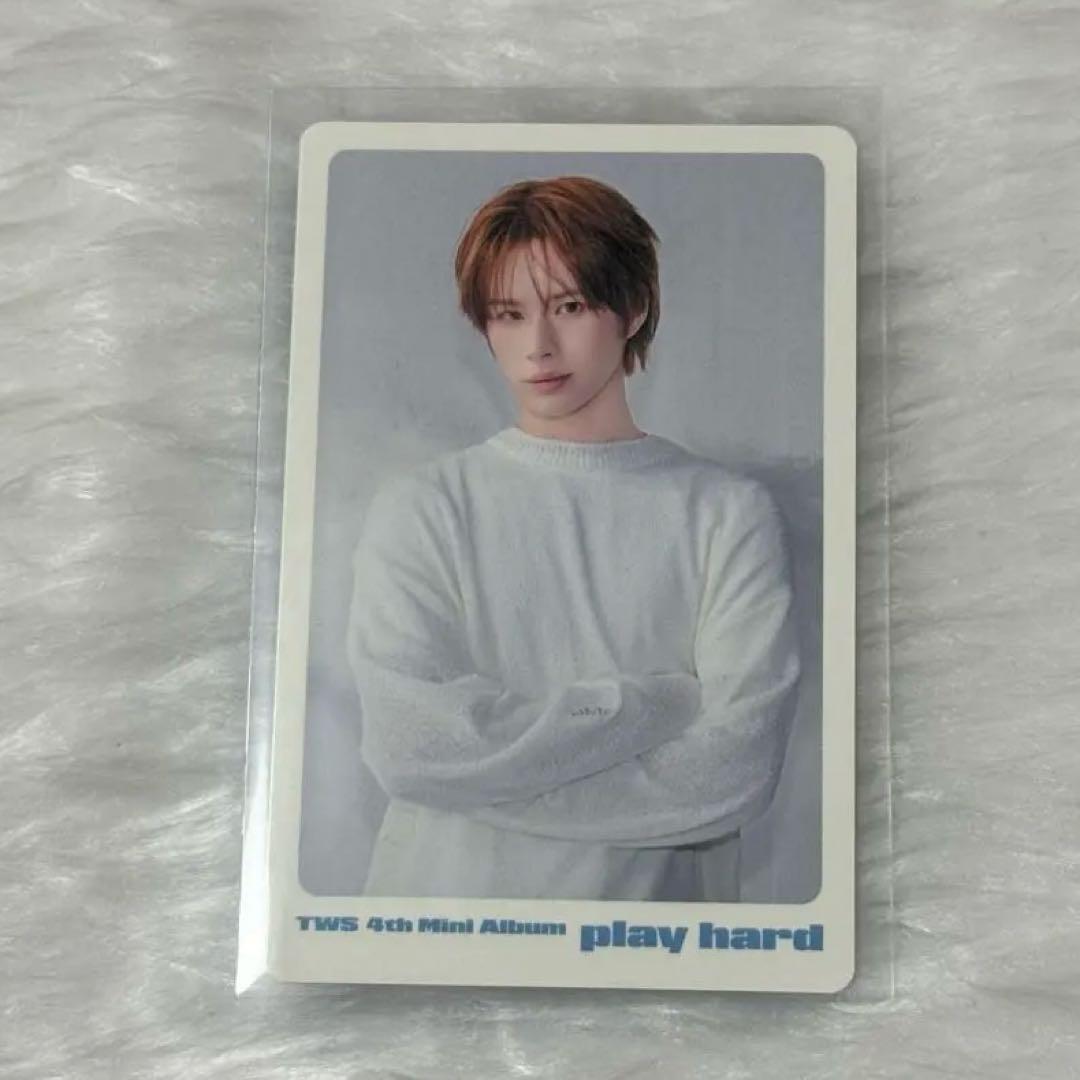 TWS ギョンミン playhard タワレコ お渡し会 トレカ