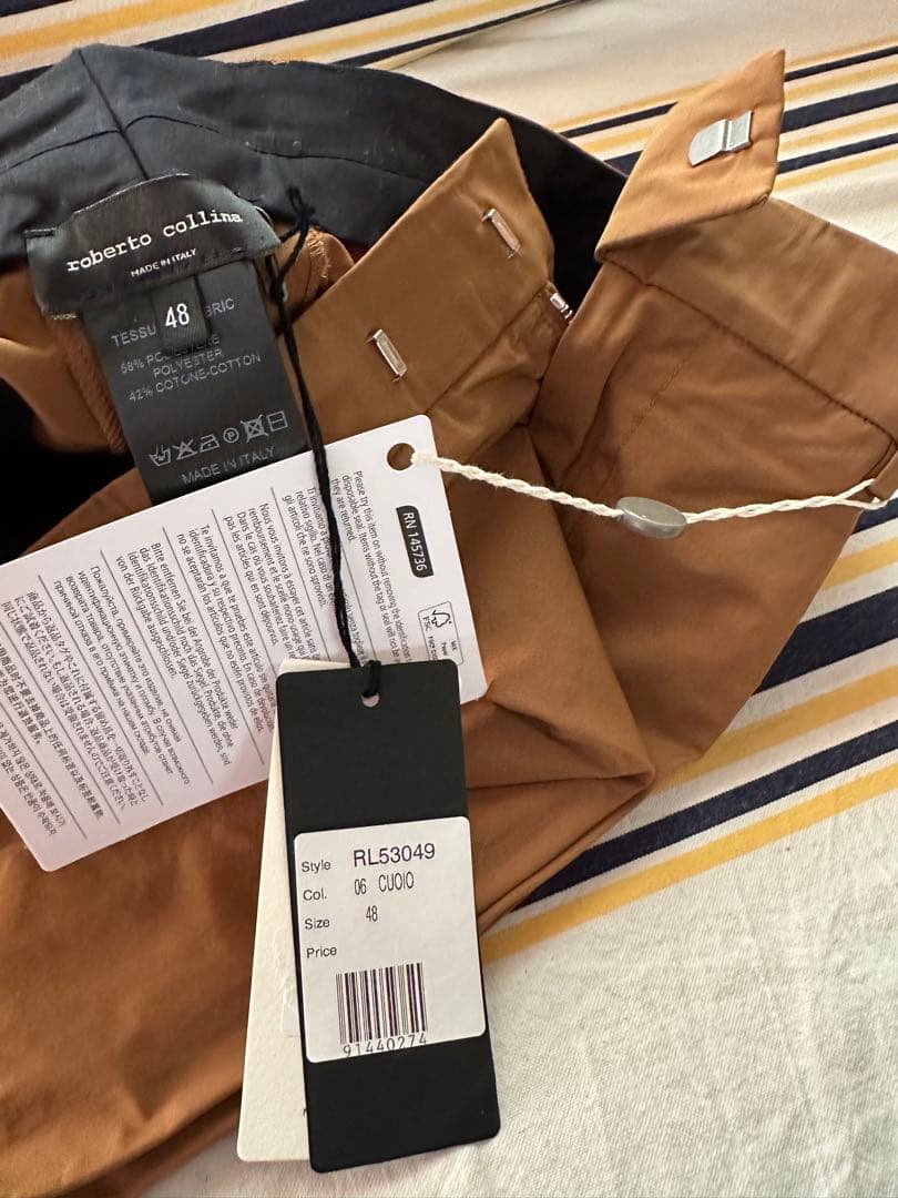 roberto collina チノパン　イタリア製　サイズ48