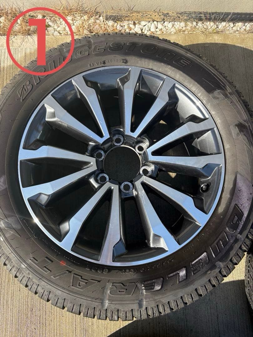 【ペニー】150後期プラド　純正ホイール　19インチ　5本セット