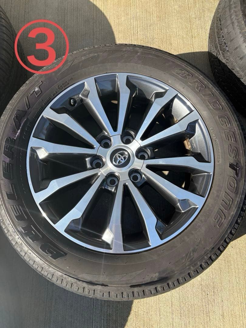 【ペニー】150後期プラド　純正ホイール　19インチ　5本セット