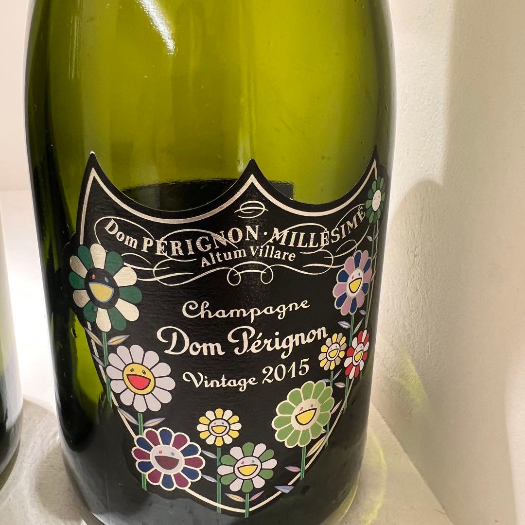 ドンペリロゼ村上コラボ空瓶　ロゼ4 白5