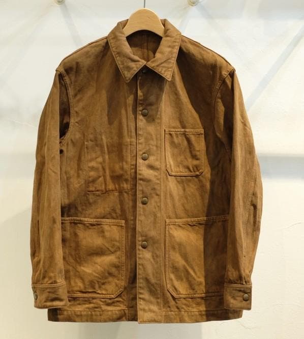 KUON　奄美大島泥染カバーオール