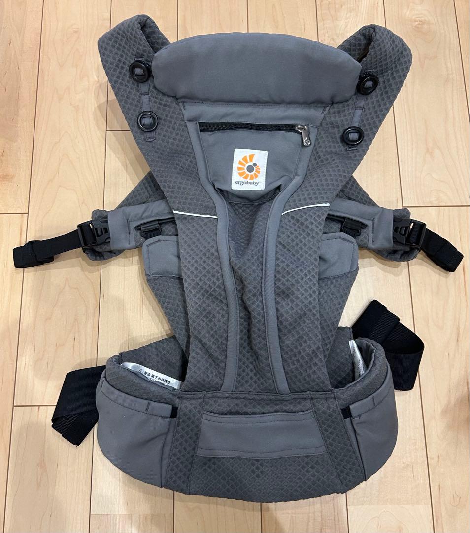 エルゴベビー　OMNI breeze 抱っこ紐　グラファイトグレー
