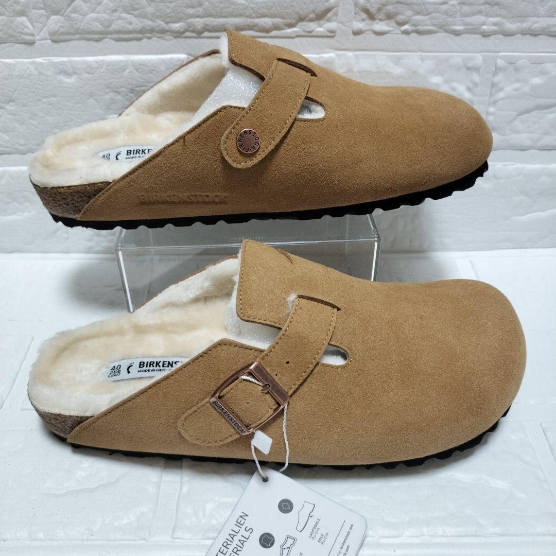 お得❣️新品 BIRKENSTOCK ボストン シアリング ムートン ボア
