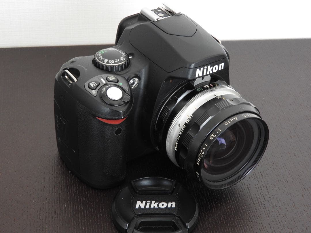 Nikon D40 Nikkor-H・C Auto 28mm f3.5 単焦点