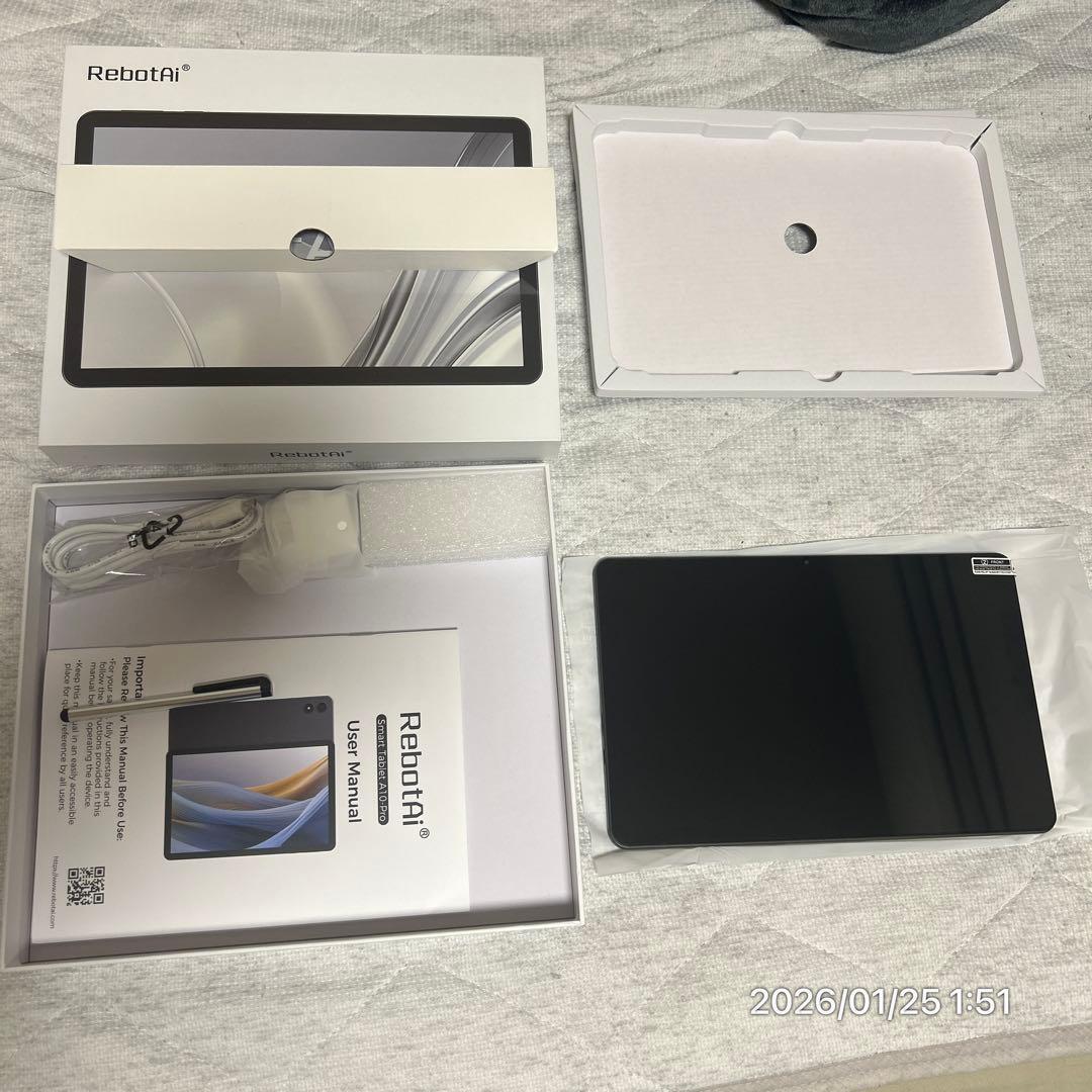 RebotAi Android15 タブレット 10インチ 18GB+128GB