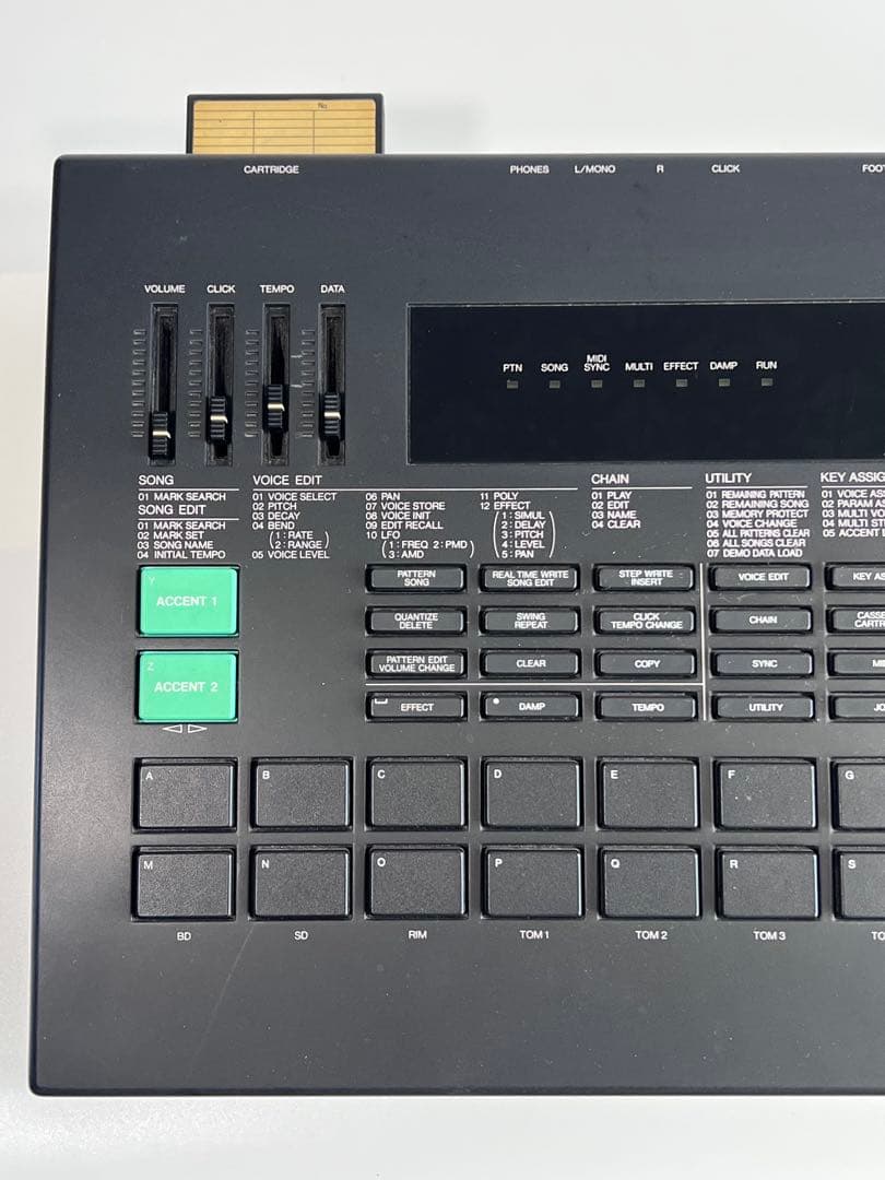 YAMAHA RX7 リズムマシン（メモリーカセット付き）