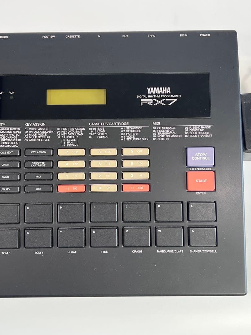 YAMAHA RX7 リズムマシン（メモリーカセット付き）