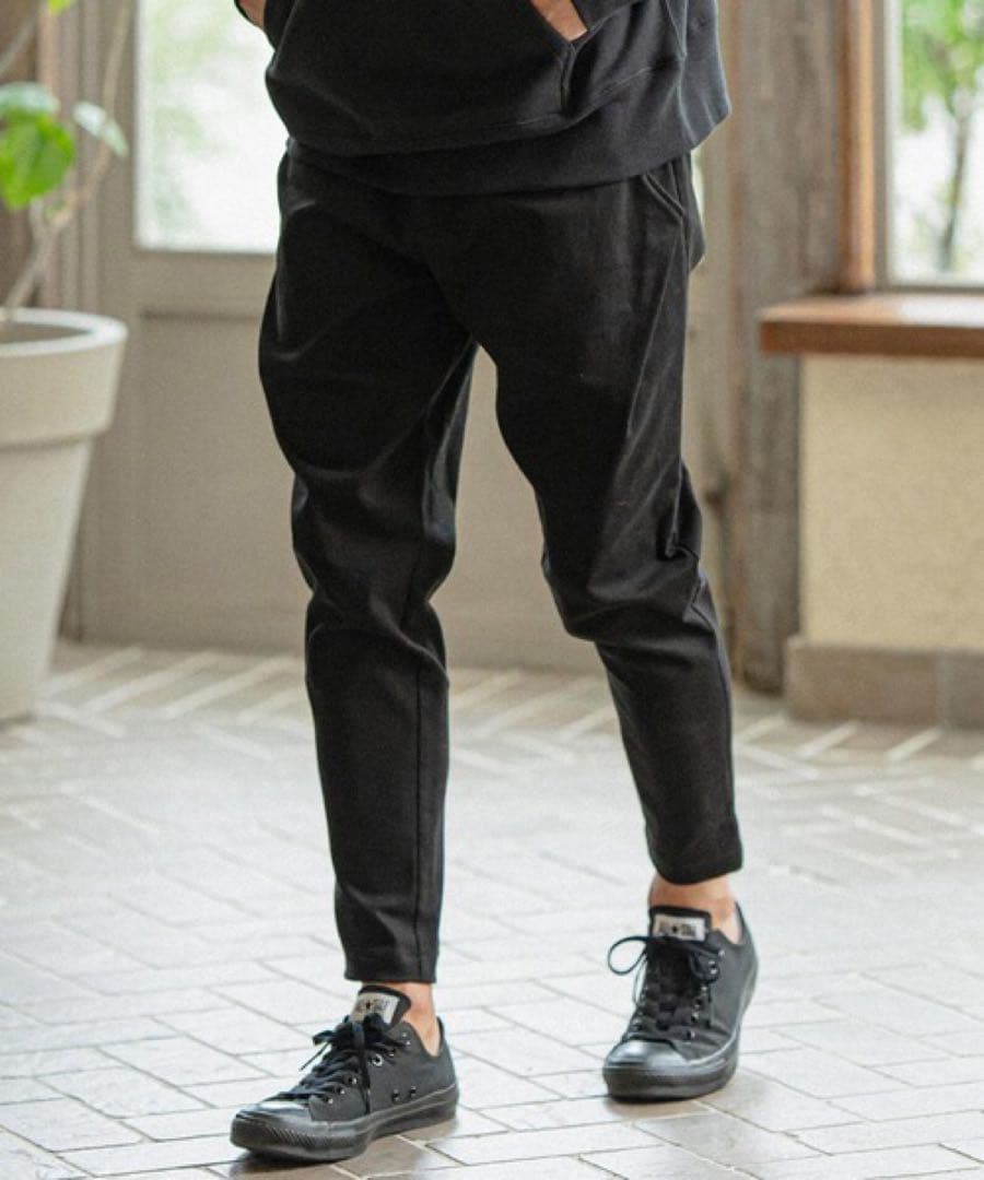 【新品/サイズM】CAMBIO サルエルテーパードパンツ mp11508