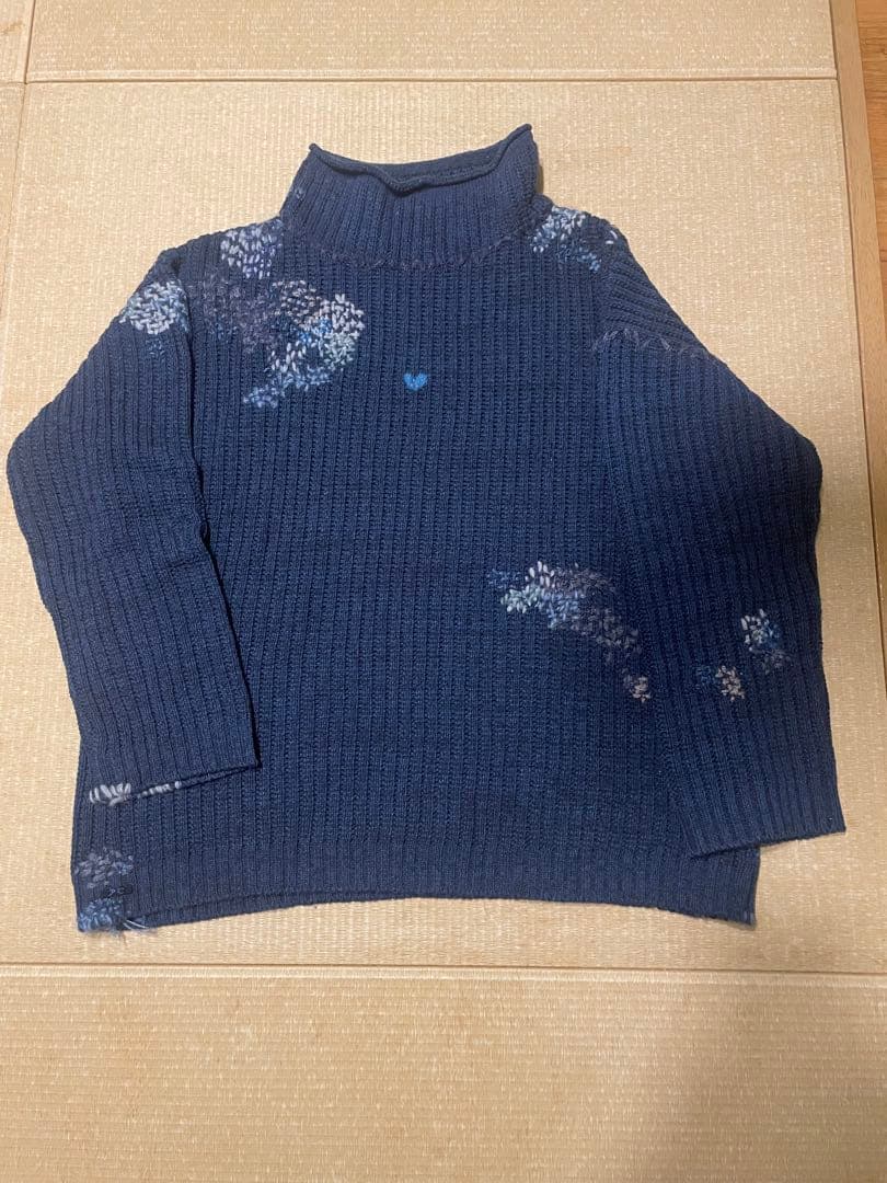 トップス PORTER CLASSIC H/W HEART KNIT 2017AW