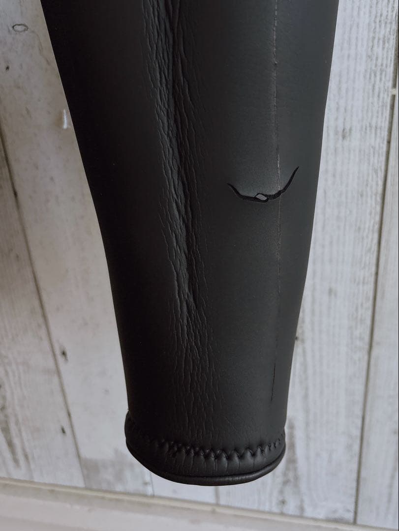 FELLOW セミドライ チェストジップ 5×3mm LB ラバー メンズ 起毛