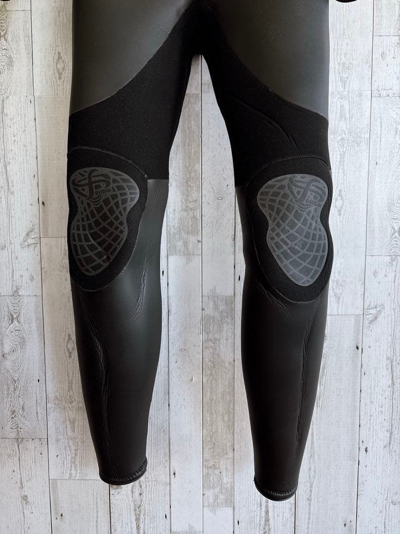 FELLOW セミドライ チェストジップ 5×3mm LB ラバー メンズ 起毛