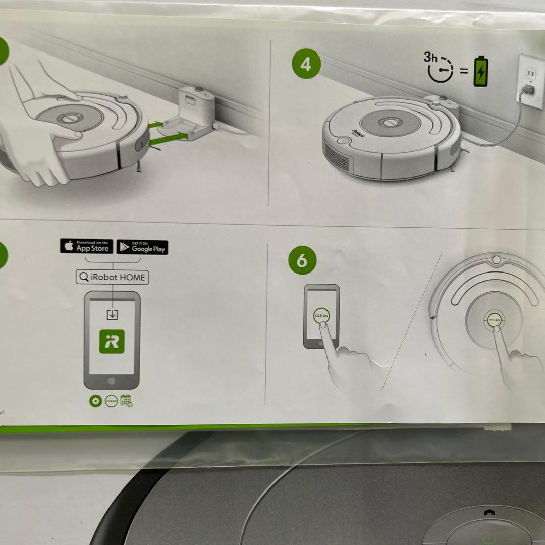 ロボット掃除機　ルンバ　運賃元払DESK