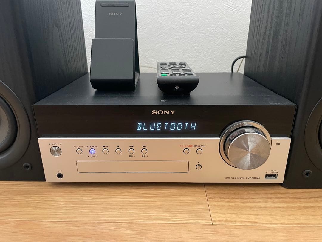 SONY Bluetoothミニコンポ 2ウェイスピーカー