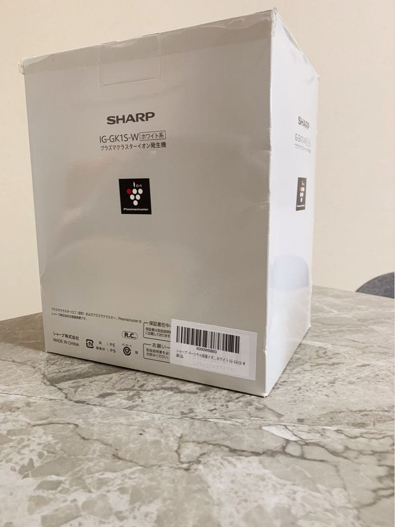 値下げ【新品未使用】 SHARP IG-GK15-W プラズマクラスター加湿器