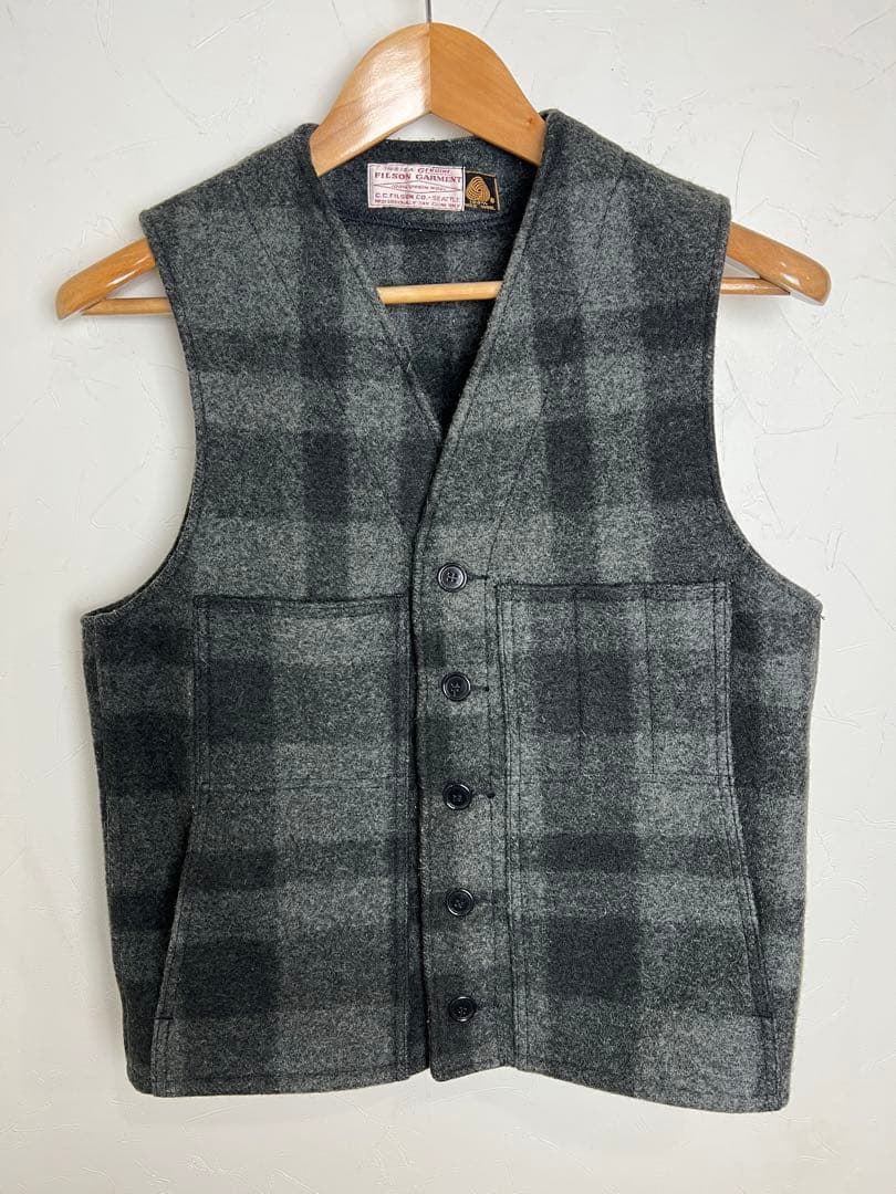 70's〜80's 極美品 USA製 フィルソン マッキノーベスト マッキーノ