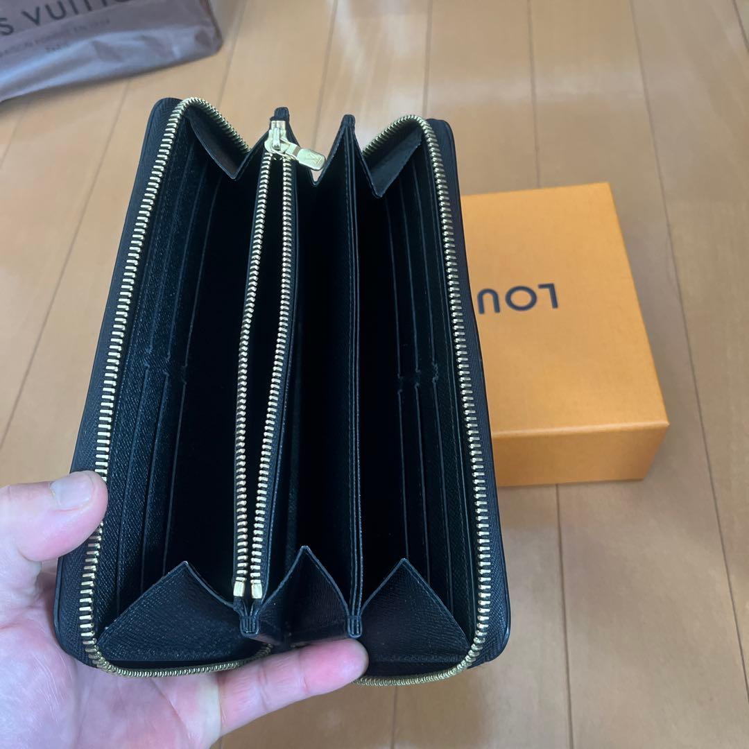 【美品】ルイヴィトン M68755 エピ ジッピーウォレット 長財布