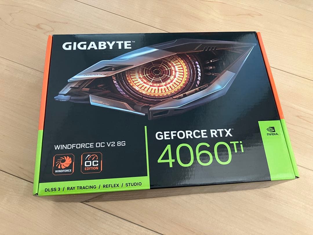 GIGABYTE NVIDIA GeForce RTX4060ti【グラボ】