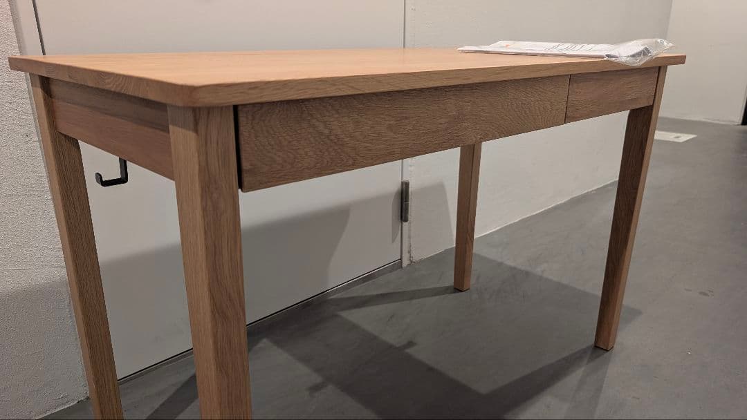 無印良品 木製デスク オーク材