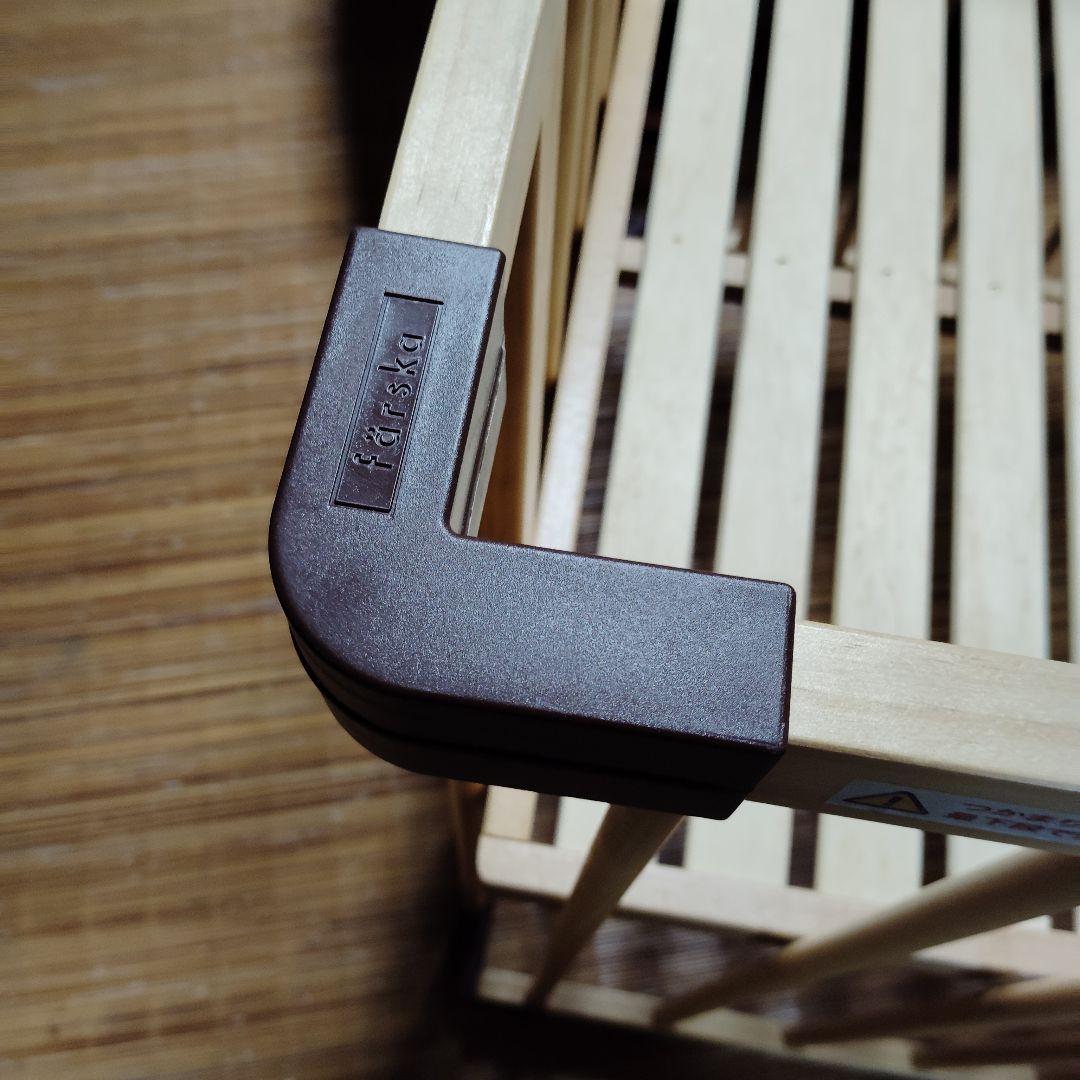 ベビーベッド　ファルスカfarska ベッドサイドベッド03 添い寝安全ベルト