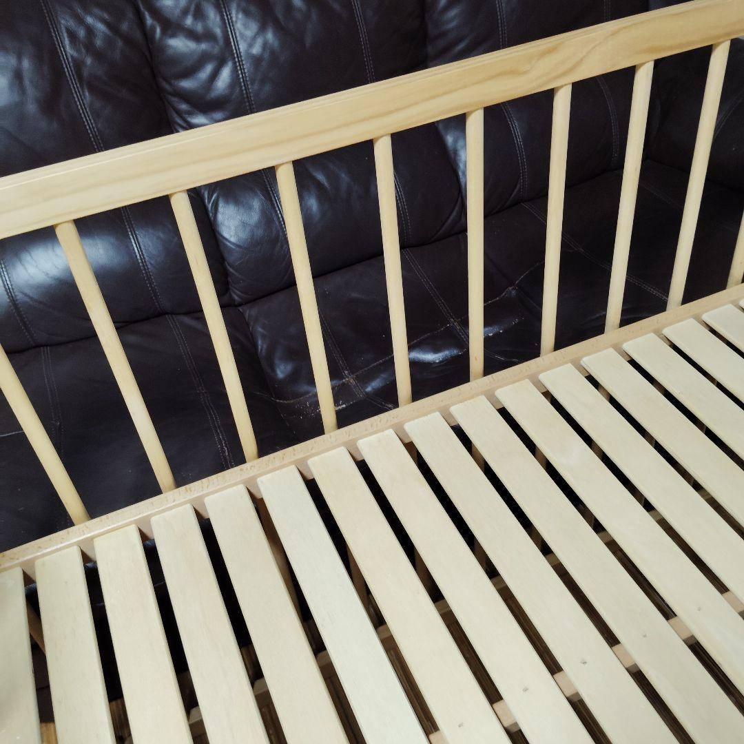 ベビーベッド　ファルスカfarska ベッドサイドベッド03 添い寝安全ベルト