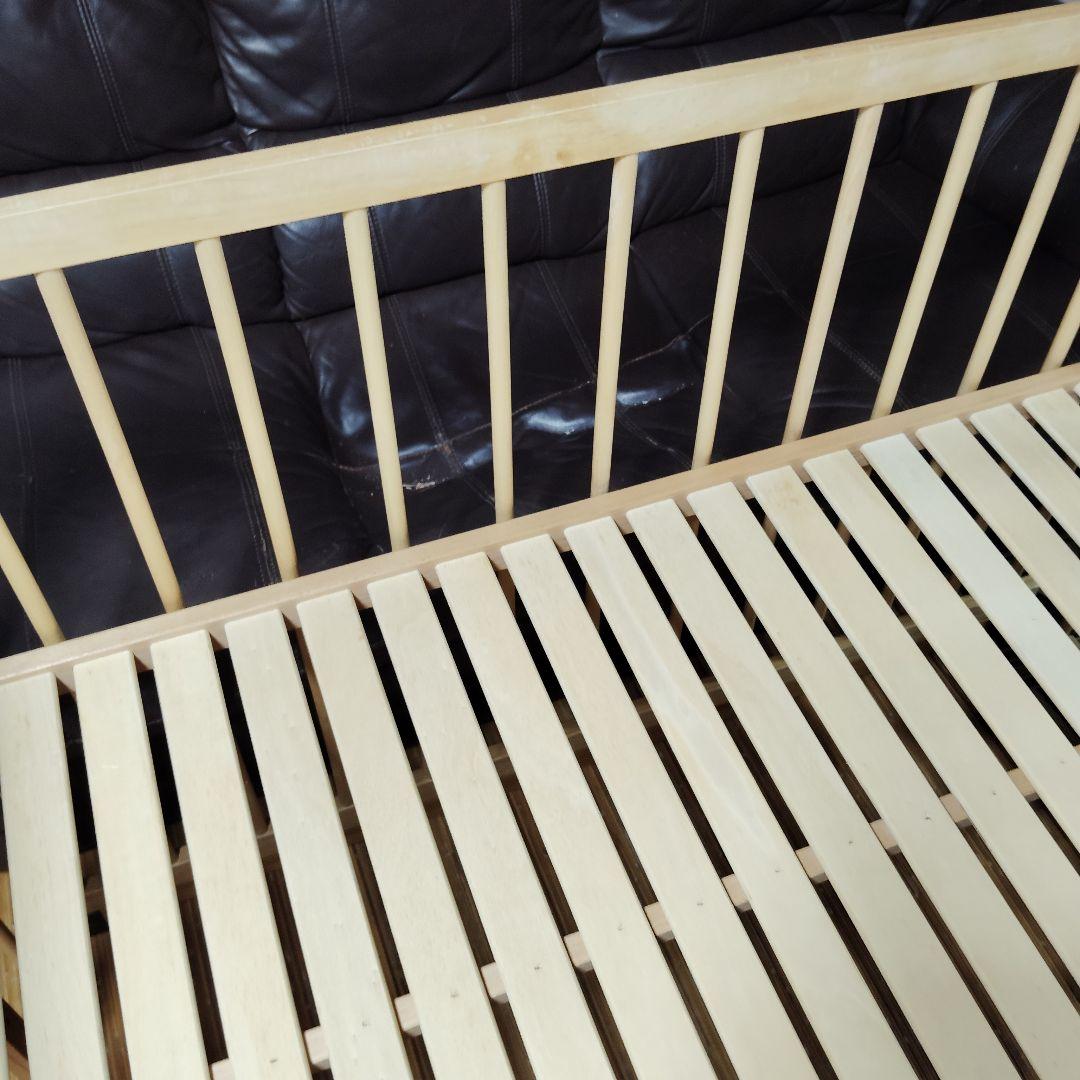 ベビーベッド　ファルスカfarska ベッドサイドベッド03 添い寝安全ベルト