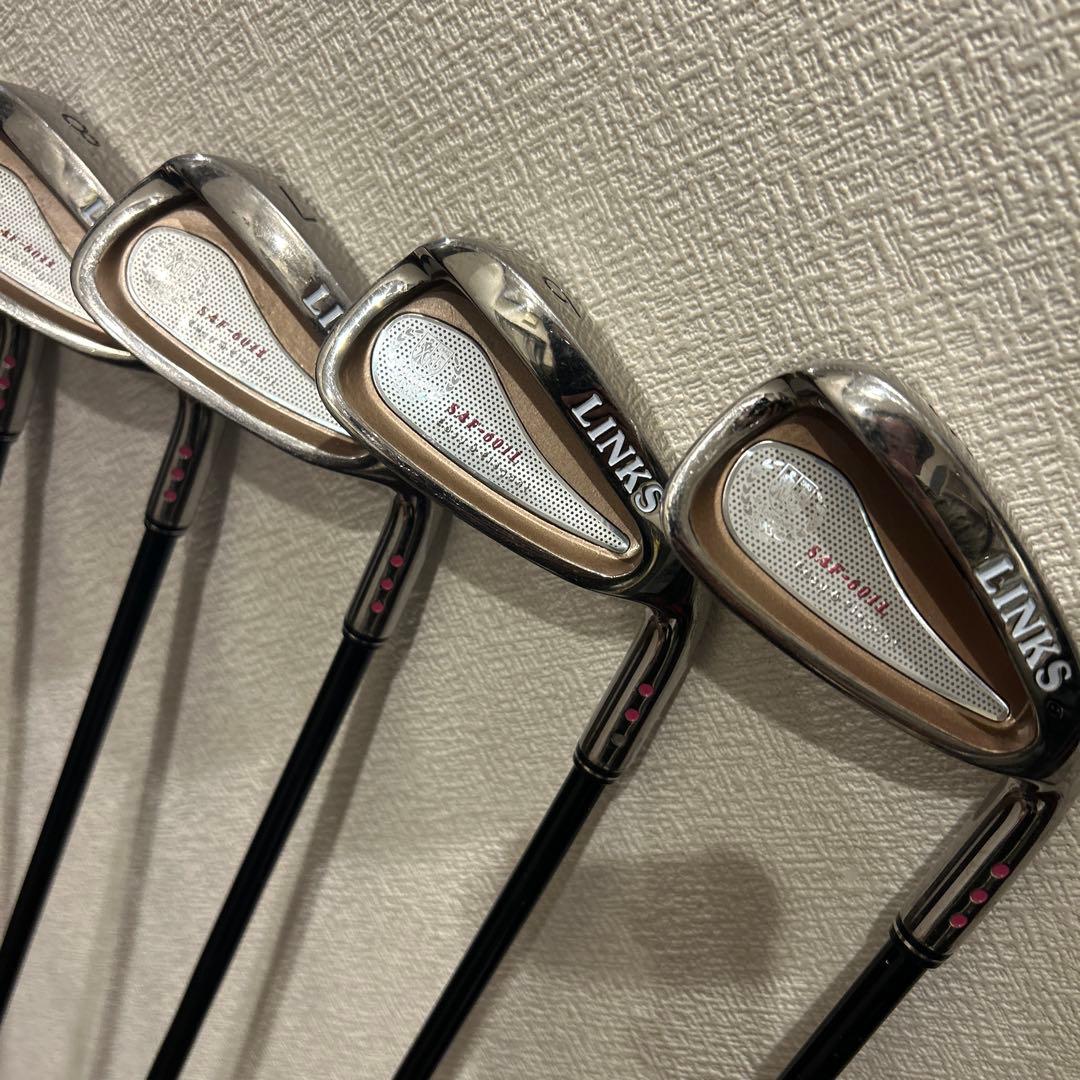 レディース ゴルフクラブセット LINKS SAF-601L 10本 初心者