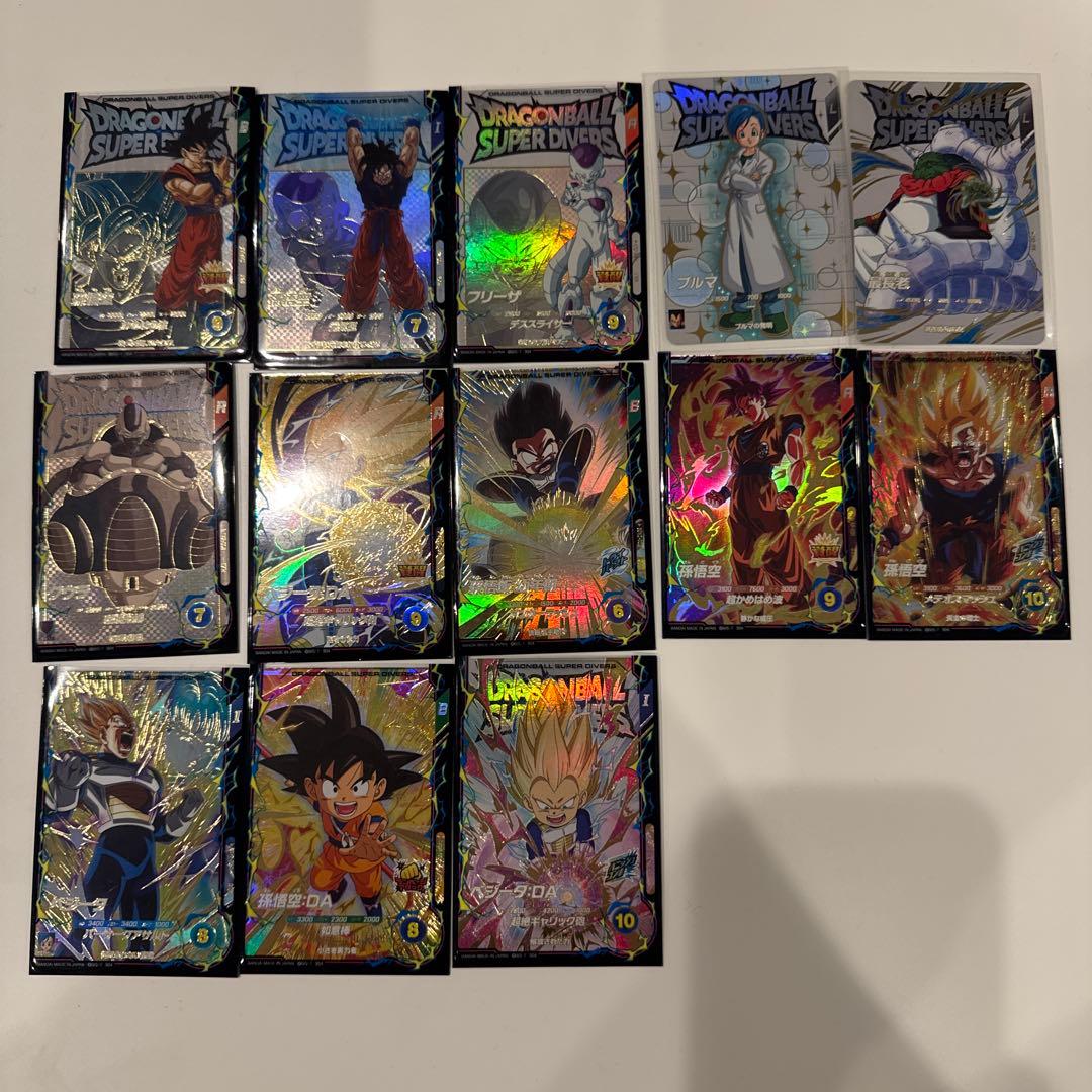 引退　まとめEXR、GDR、PR、SR、R、N ドラゴンボールスーパーダイバーズ