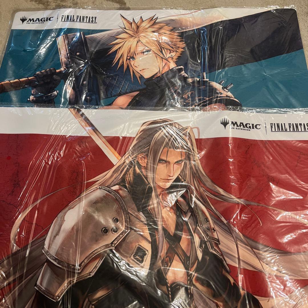クラウド　セフィロス　FF　ファイナルファンタジー プレイマット MTG
