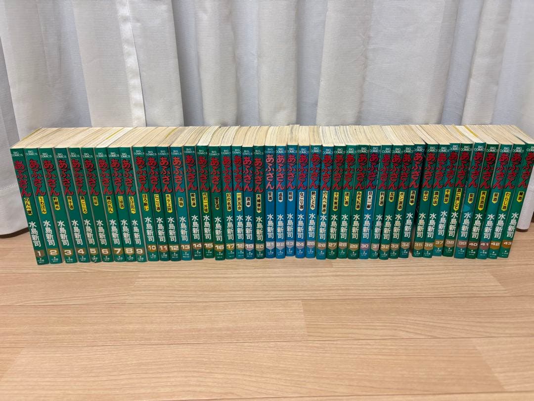 あぶさん　セット（1〜107巻）67巻と87巻抜け