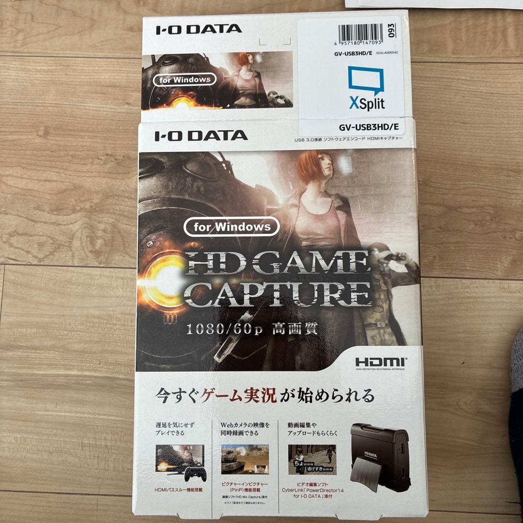 I-O DATA GV-USB3/HD/E HDゲームキャプチャー