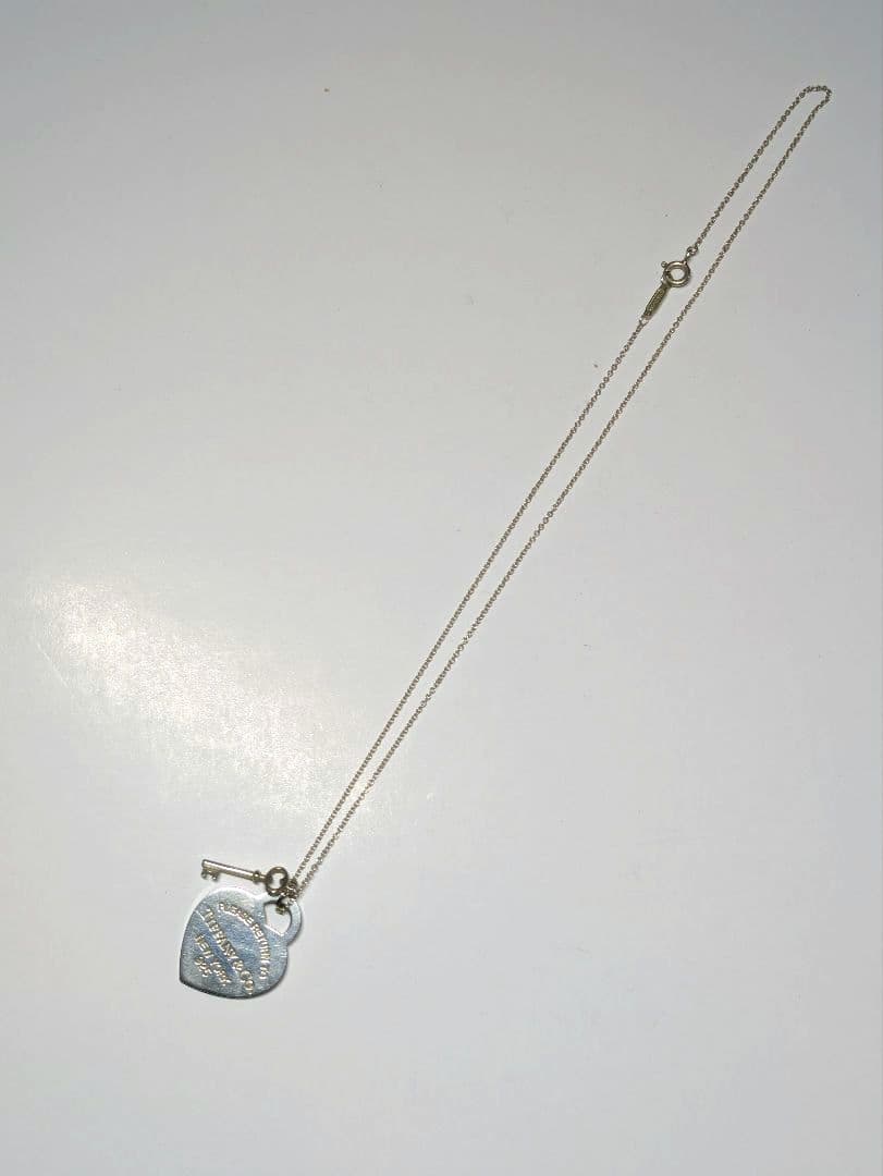TIFFANY ティファニー ネックレス リターントゥ ハート キー 925