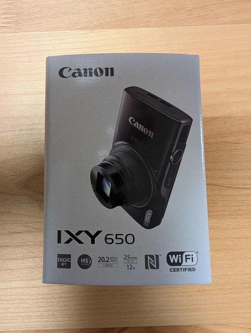 新品未使用 Canon IXY 650 ブラック