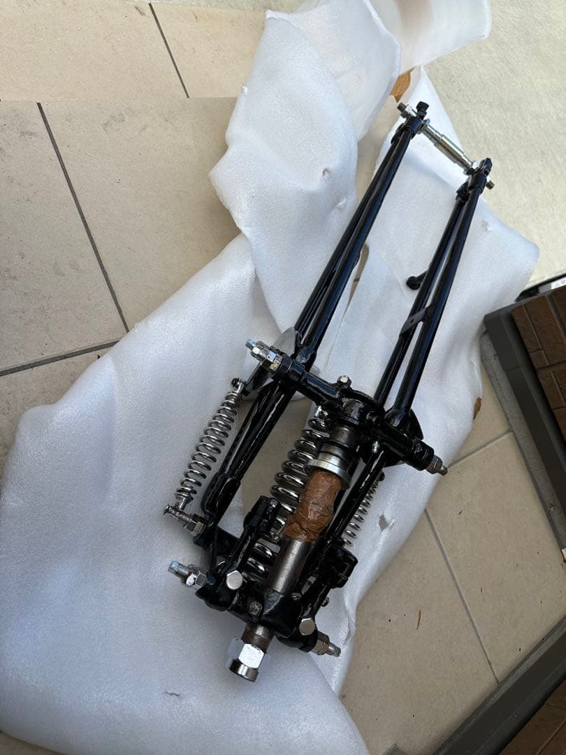 enfield classic bullet500ガーターフォーク